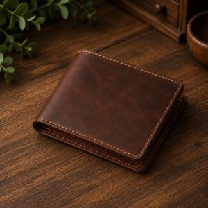 Classic Brown Leather Wallet