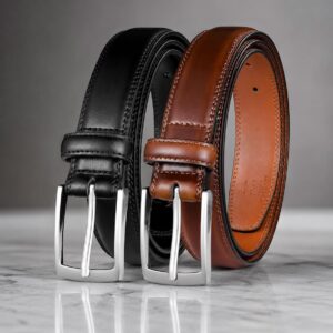 Classic Leather Belt Duo