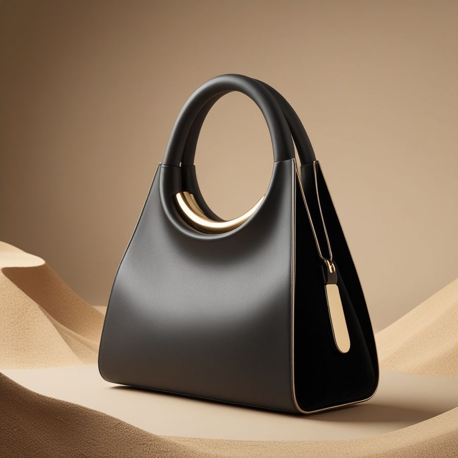 quentra product image qsc product 14 Black Minimalist Structured Handbag